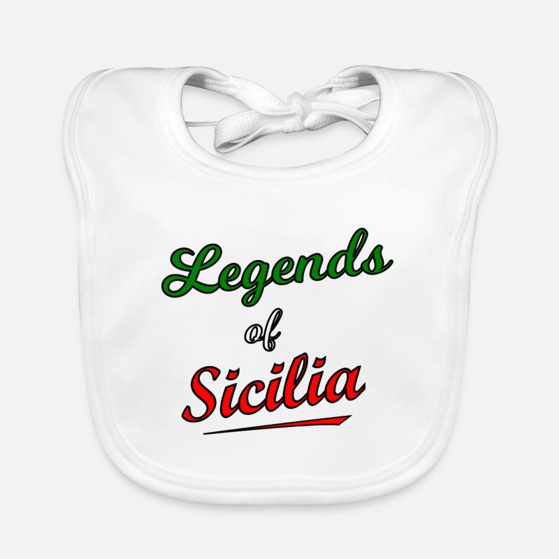 Legends from Sicily Organic Baby Bibs