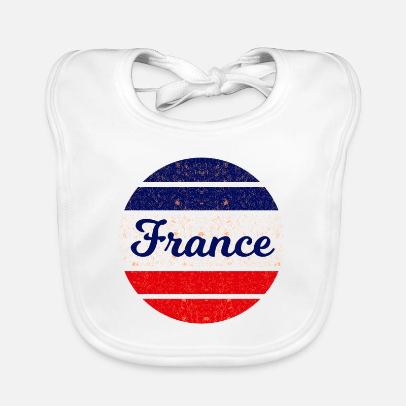 Le Français Bavoir bio Bébé