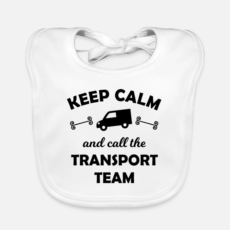 Das Transport Team Baby Bio-Lätzchen