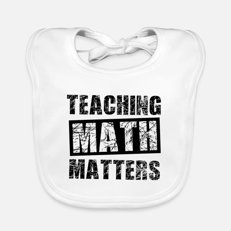 Mathelehrer Baby Bio-Lätzchen