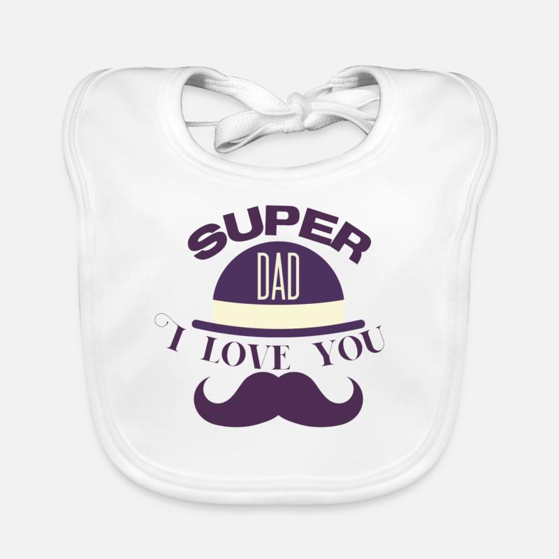 Super dad Bavoir bio Bébé