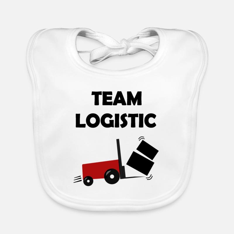 The Logistics Team Organic Baby Bibs