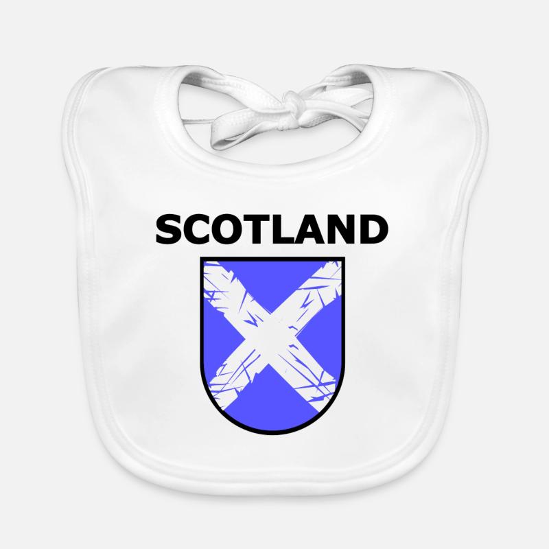 Das schöne Schottland Baby Bio-Lätzchen