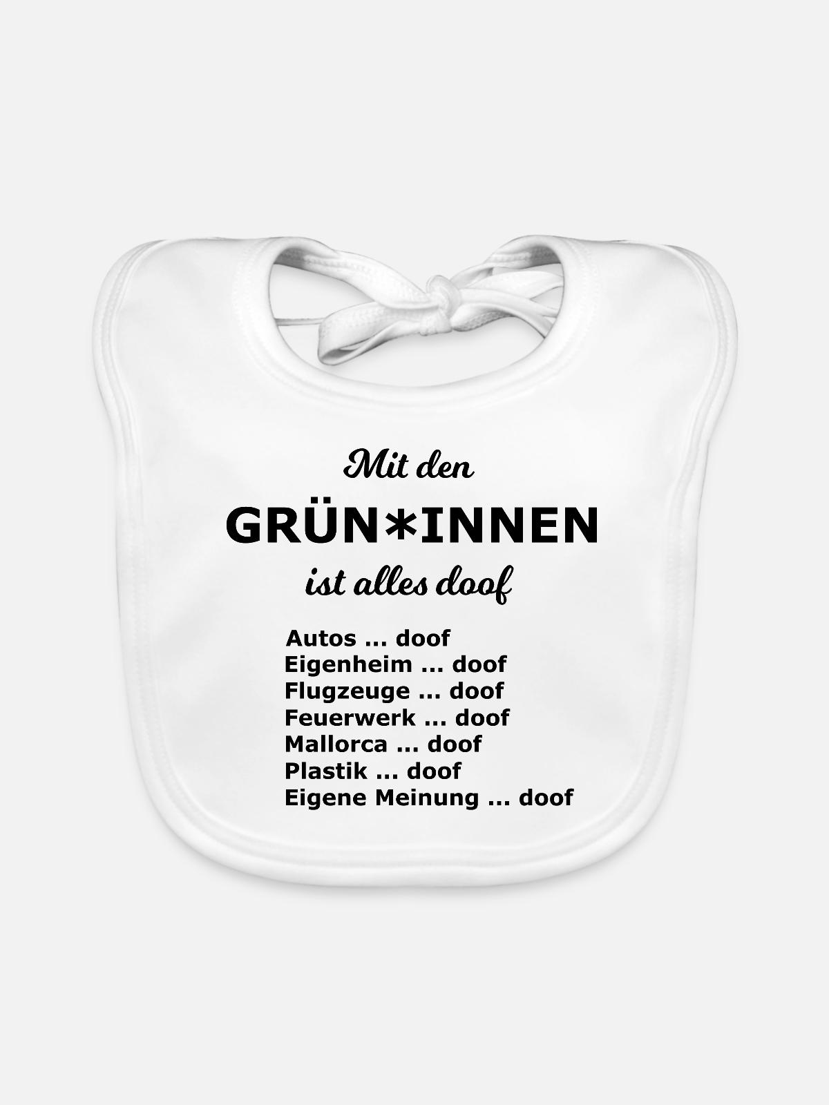 Die nächsten Wahlen kommen - Baby Bio-Lätzchen - Weiß - Vorne