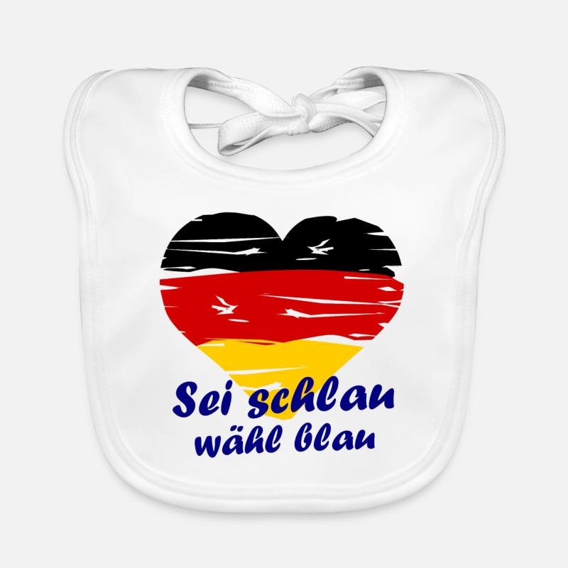 Die deutsche Wahlkampf Alternative Baby Bio-Lätzchen