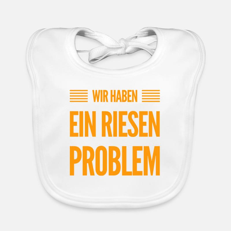 wir haben ein riesen Problem Baby Bio-Lätzchen