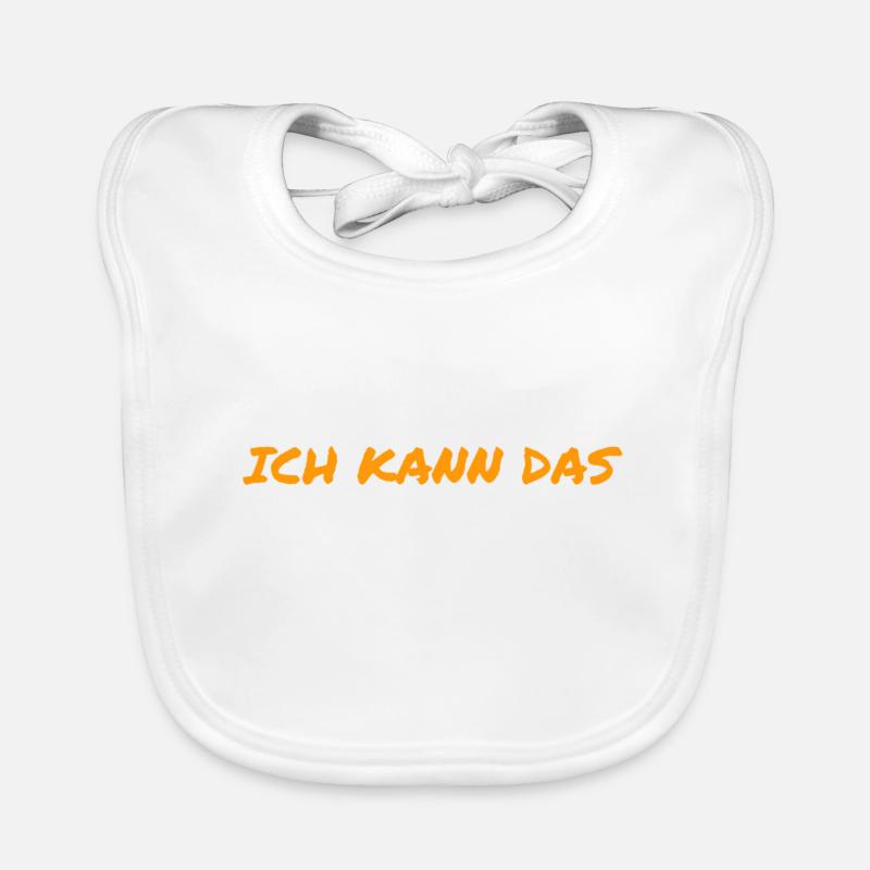 ich bin ein Könner Baby Bio-Lätzchen