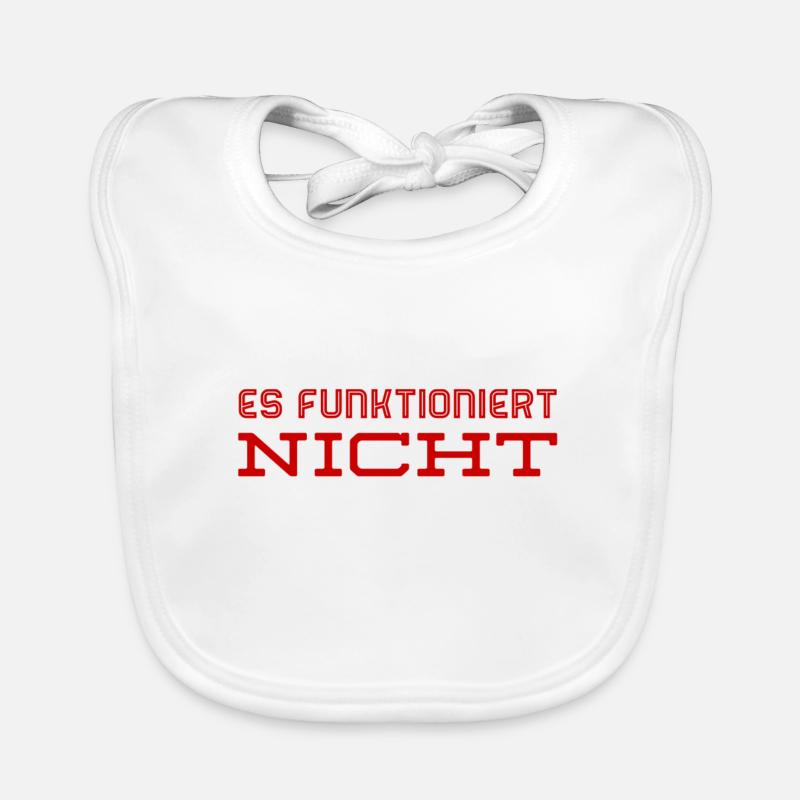 es klappt nicht Baby Bio-Lätzchen