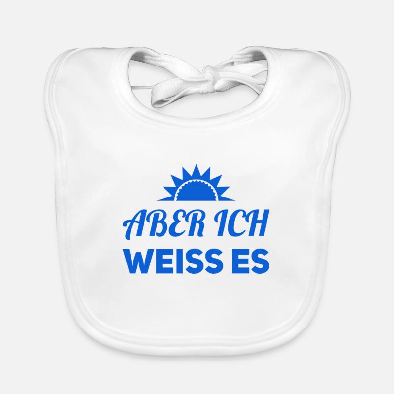 ich weiß es besser Baby Bio-Lätzchen