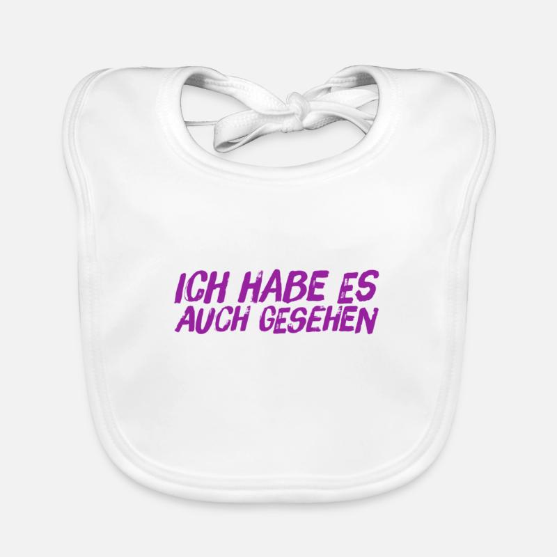 ich sah es ebenfalls Baby Bio-Lätzchen