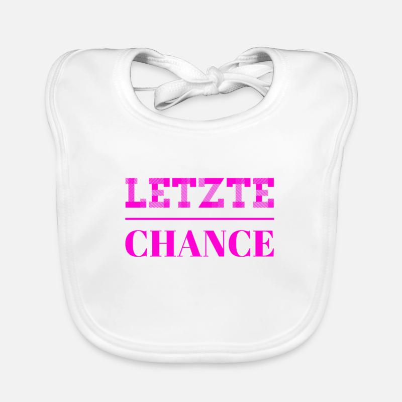 die letzte Chance Baby Bio-Lätzchen