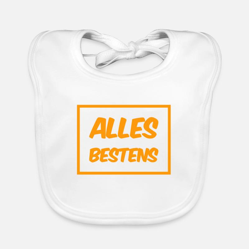 mir geht es hervorragend Baby Bio-Lätzchen