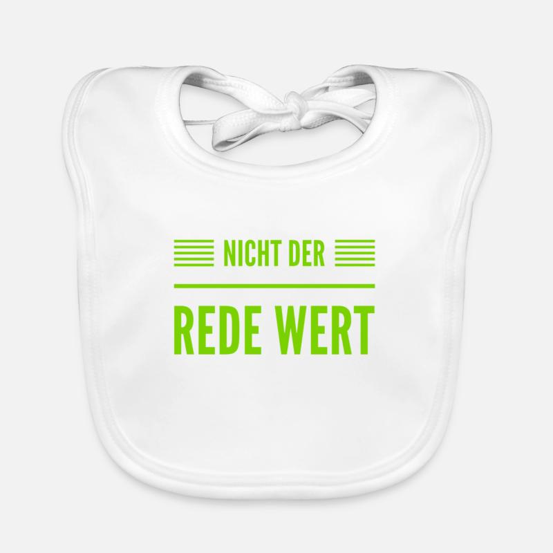 das ist unwichtig Baby Bio-Lätzchen