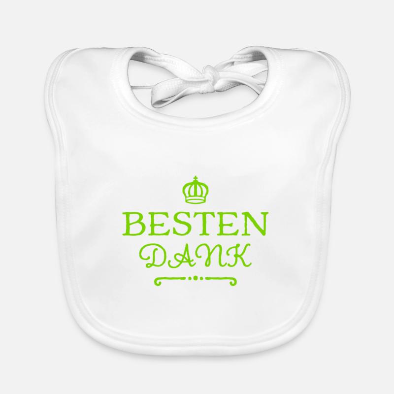 ich danke dir Baby Bio-Lätzchen