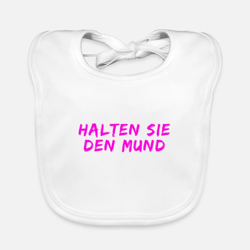 schweigen Sie Baby Bio-Lätzchen