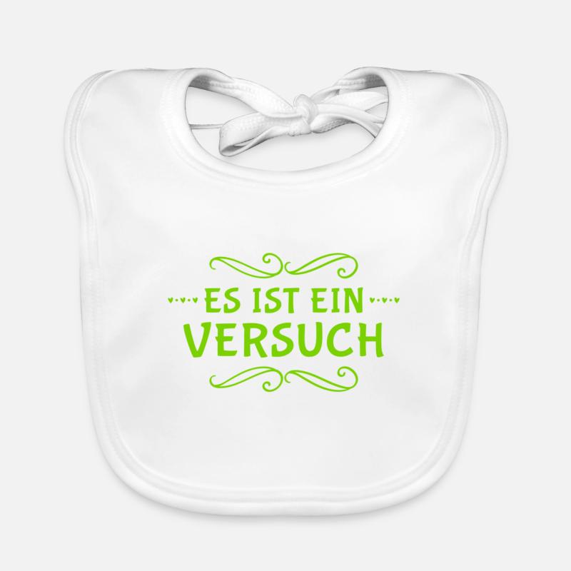 Ich versuche es Baby Bio-Lätzchen