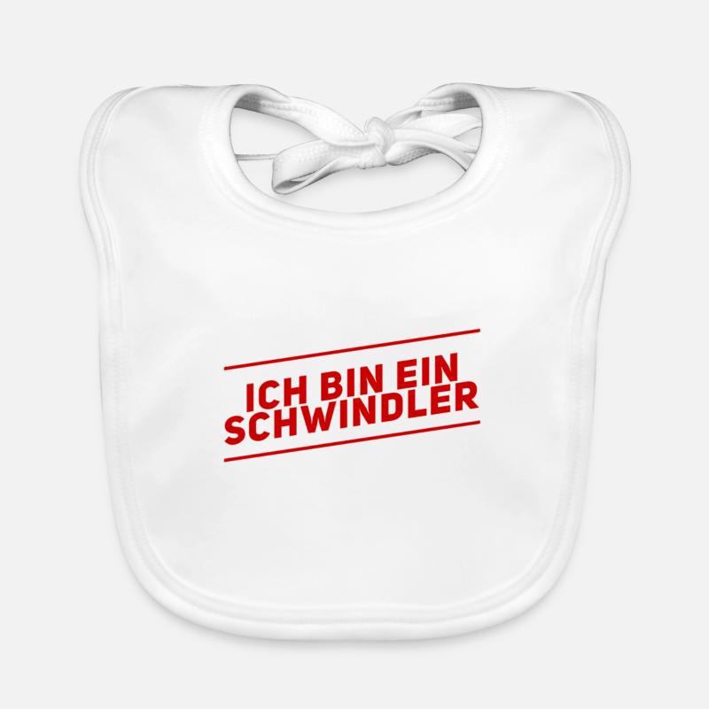 ich schwindele gern Baby Bio-Lätzchen