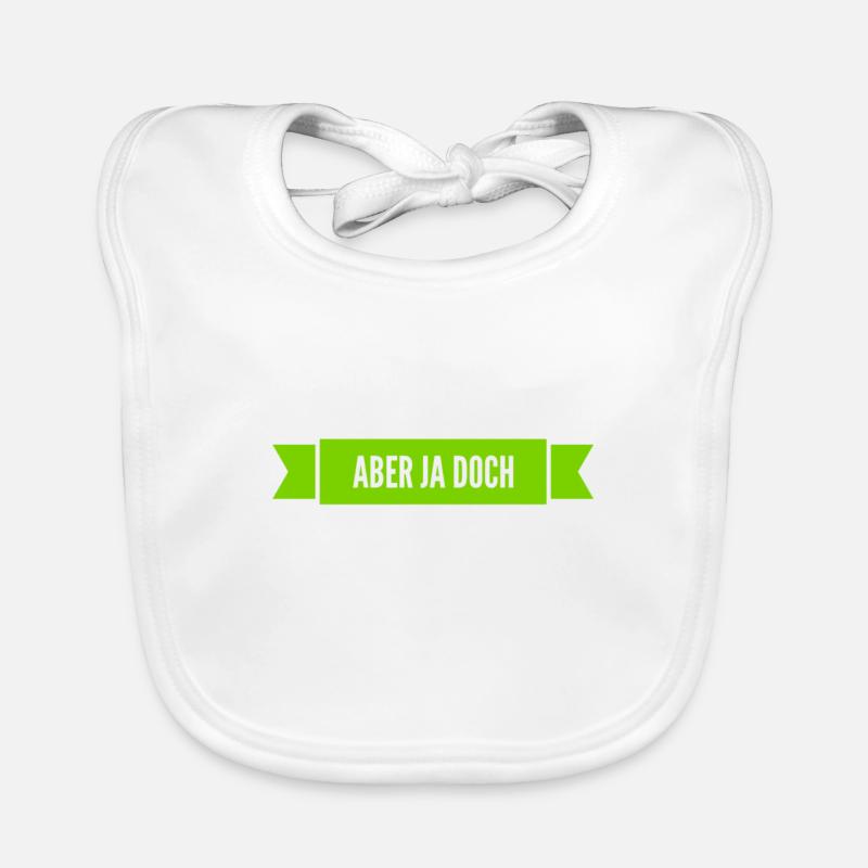 ich bin dafür Baby Bio-Lätzchen