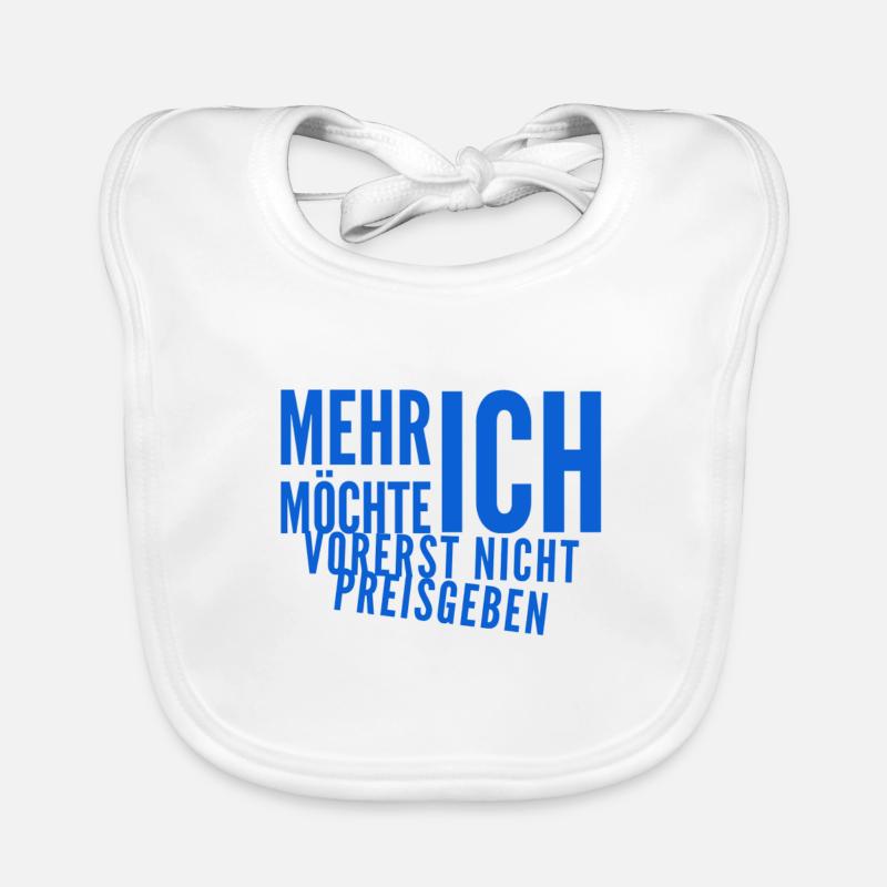 der Rest bleibt geheim Baby Bio-Lätzchen