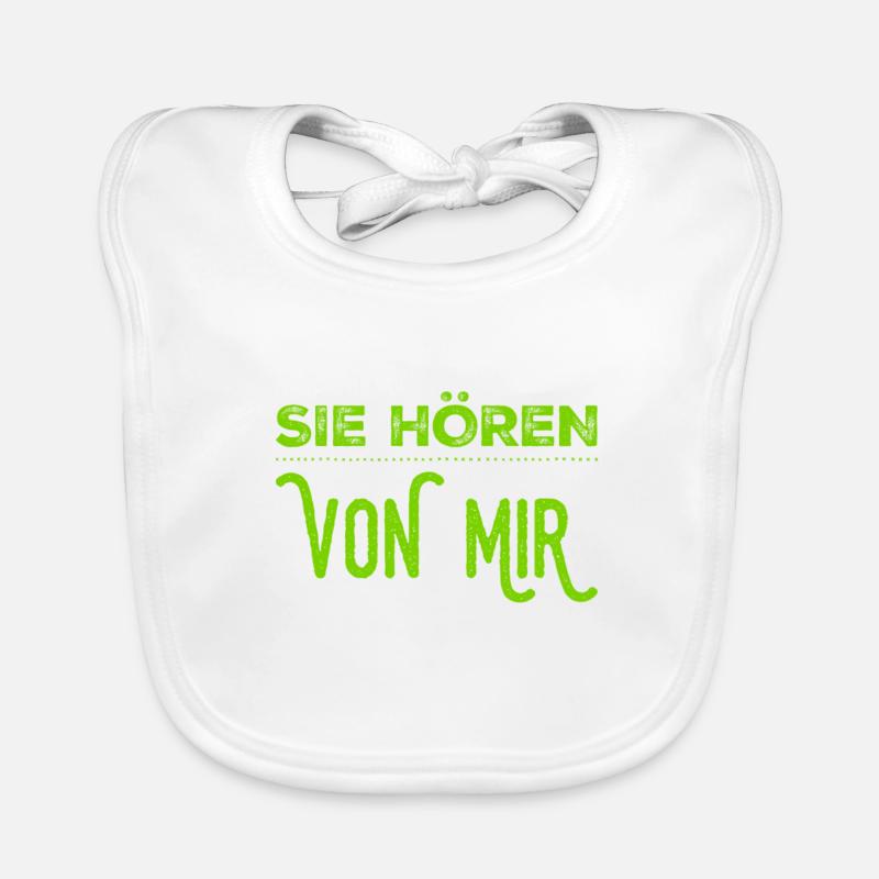 ich bin wütend Baby Bio-Lätzchen