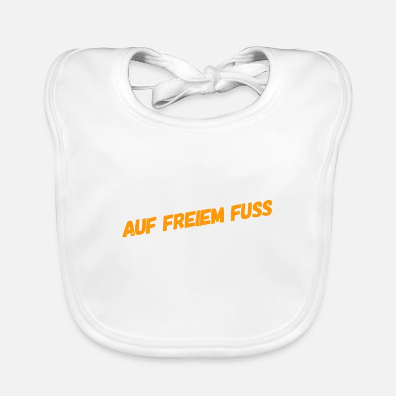 auf der Flucht Baby Bio-Lätzchen