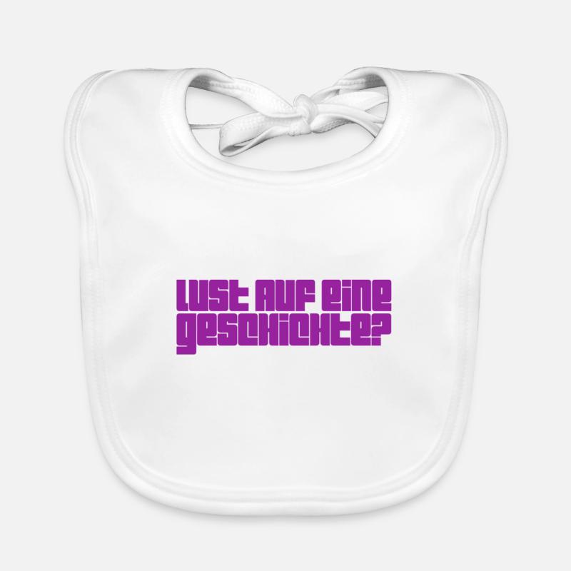 Geschichtenerzähler Baby Bio-Lätzchen