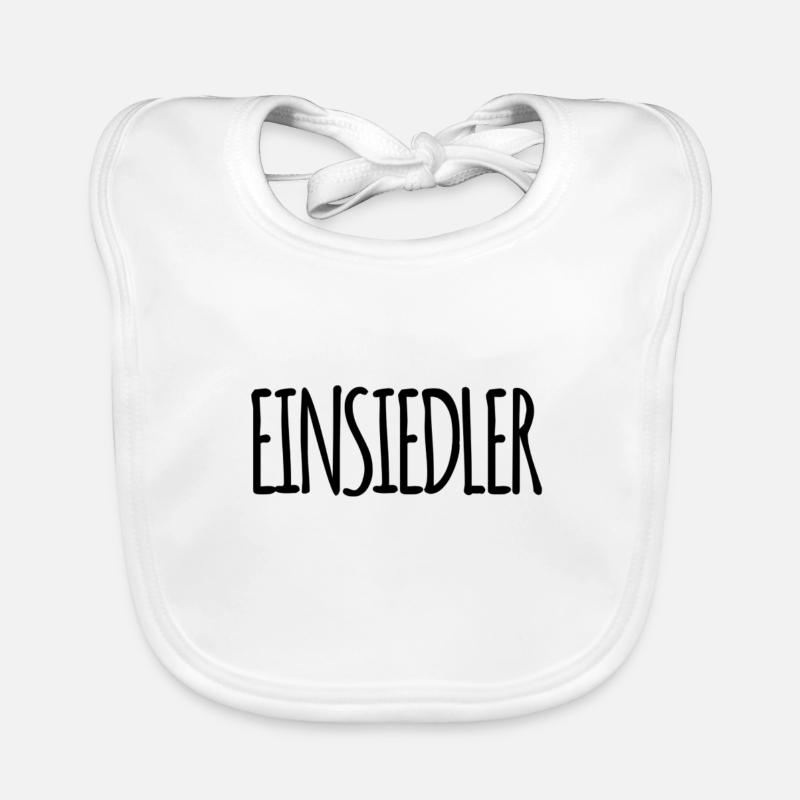 ich mag die Einsamkeit Baby Bio-Lätzchen