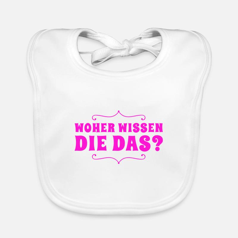 wir werden abgehört Baby Bio-Lätzchen