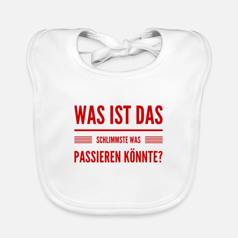 das wird schon werden Baby Bio-Lätzchen