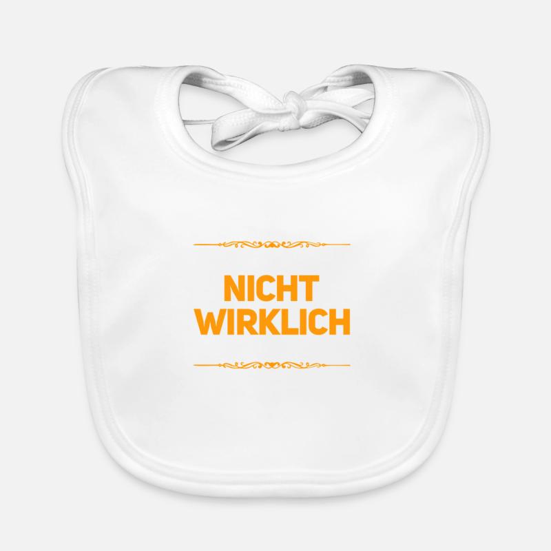 das will ich nicht Baby Bio-Lätzchen