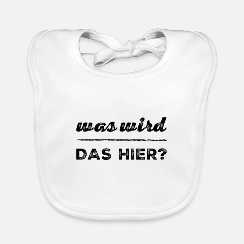 was wird das hier? Baby Bio-Lätzchen