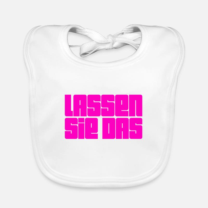 lassen sie das Baby Bio-Lätzchen