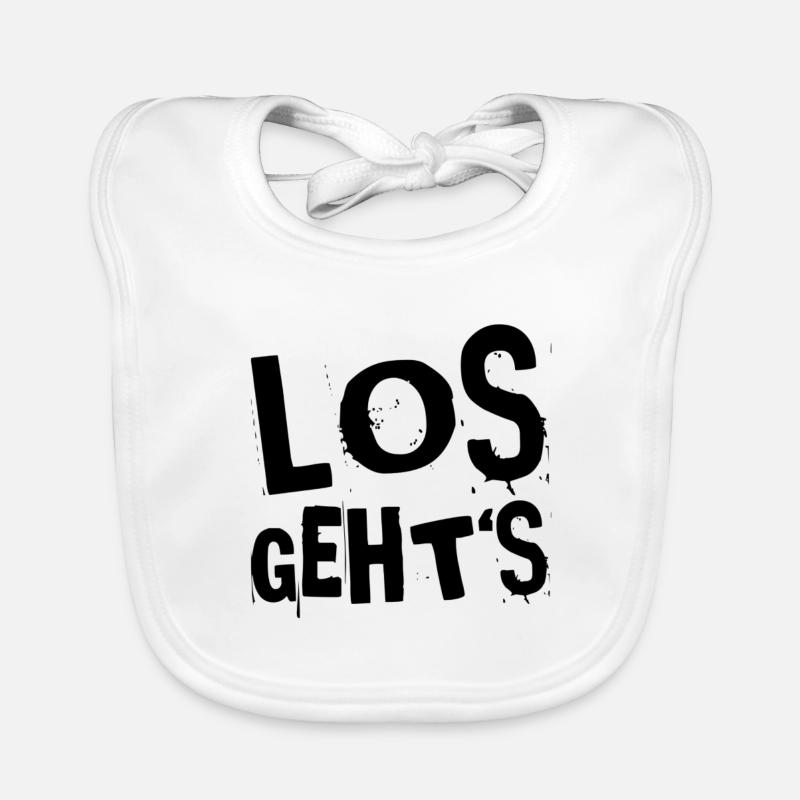 endlich geht es los Baby Bio-Lätzchen