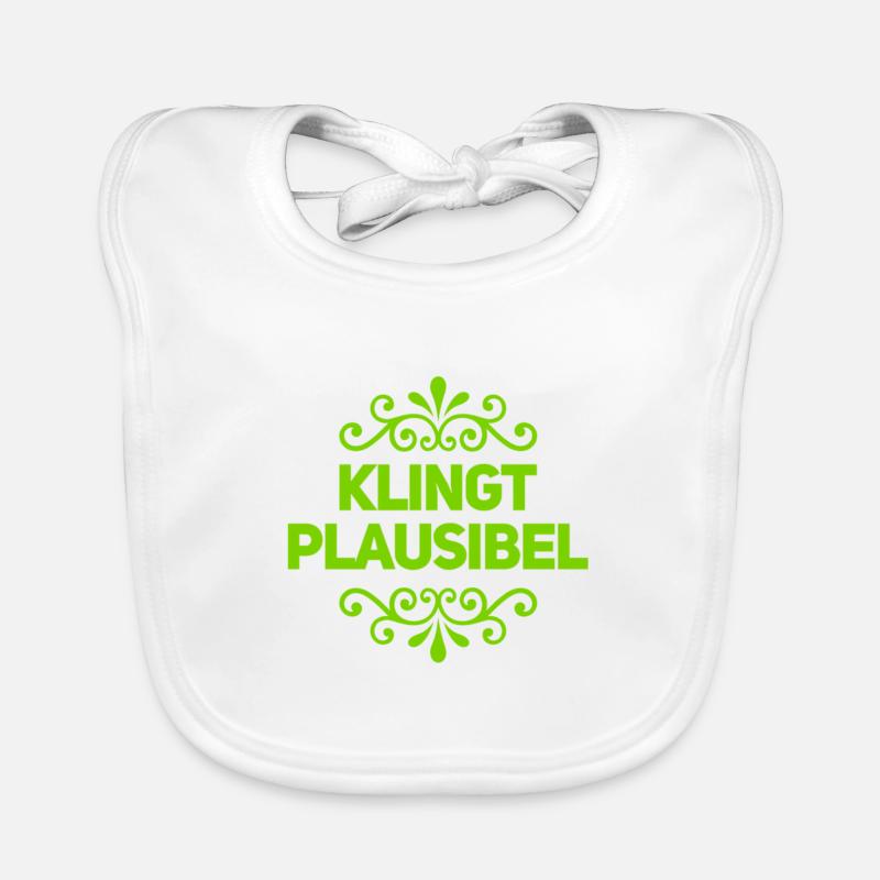 das klingt plausibel Baby Bio-Lätzchen