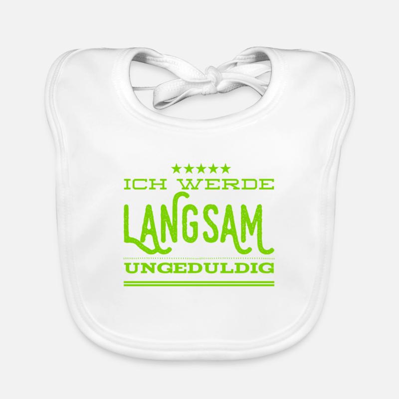 angespannt Baby Bio-Lätzchen