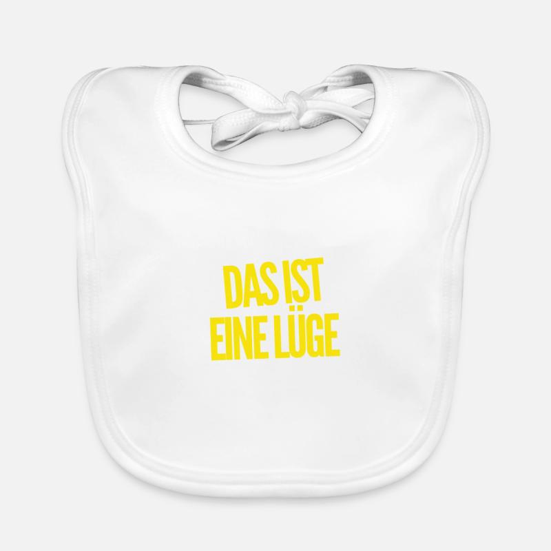das ist eine Lüge Baby Bio-Lätzchen