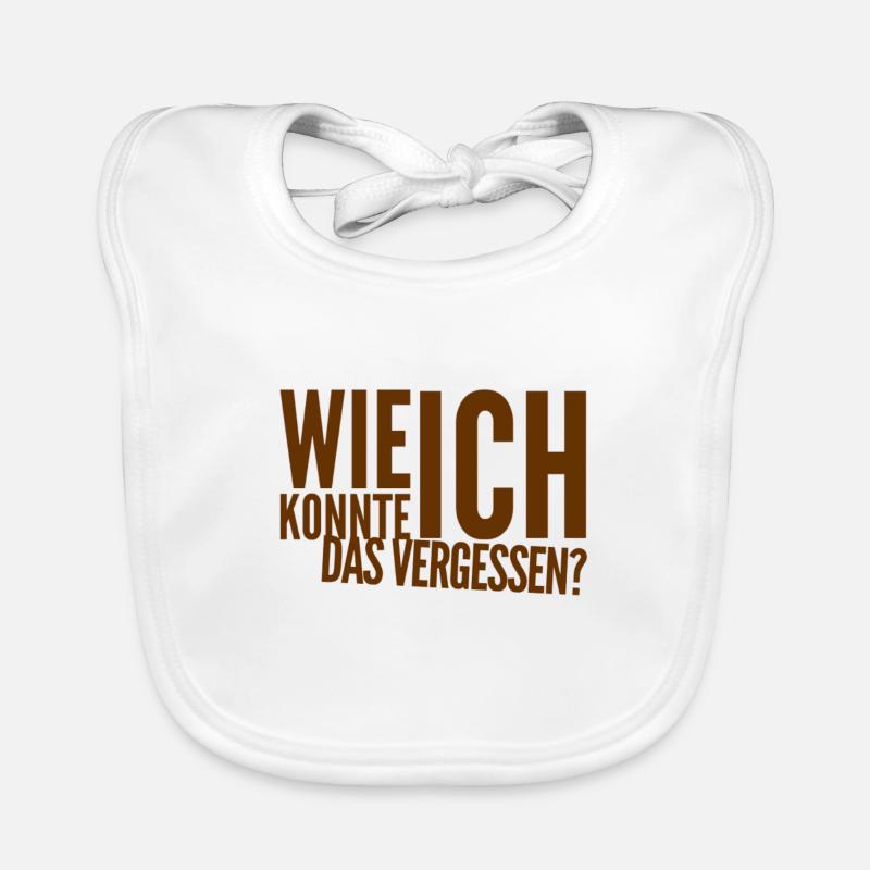 ich bin so verwirrt Baby Bio-Lätzchen