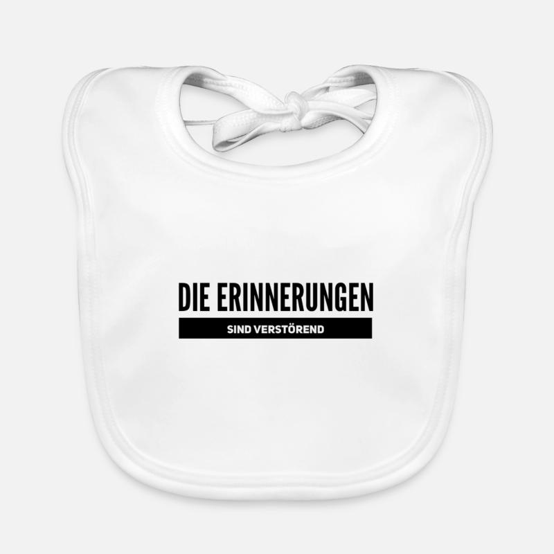 negative Erinnerungen Baby Bio-Lätzchen