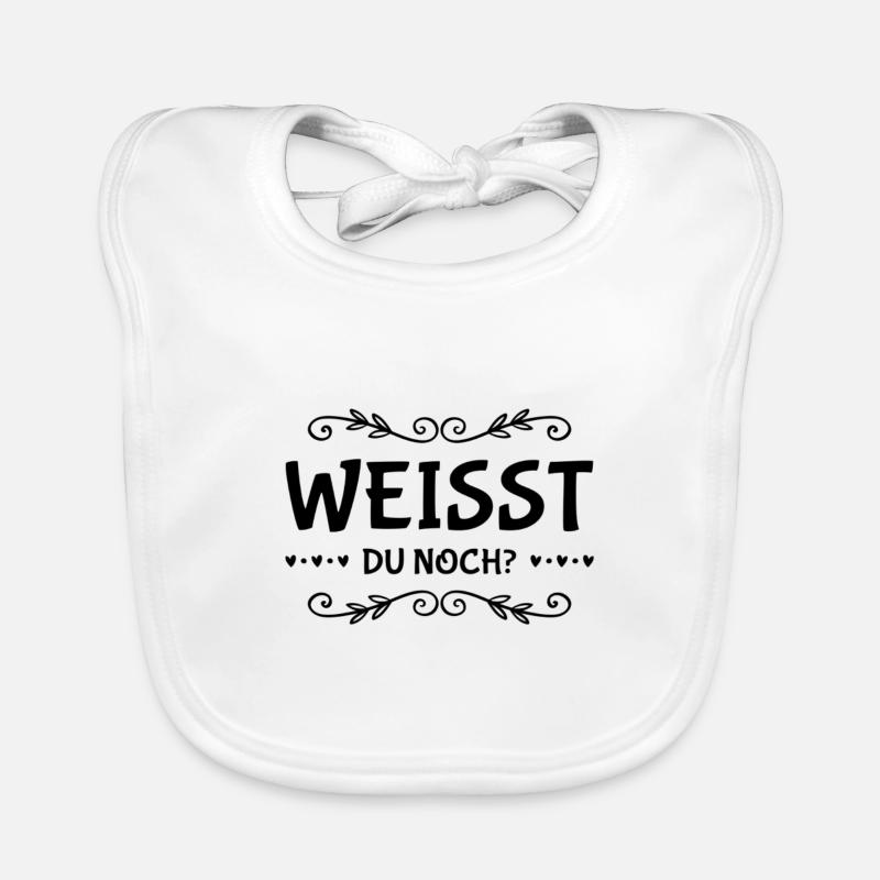 weißt du noch damals? Baby Bio-Lätzchen