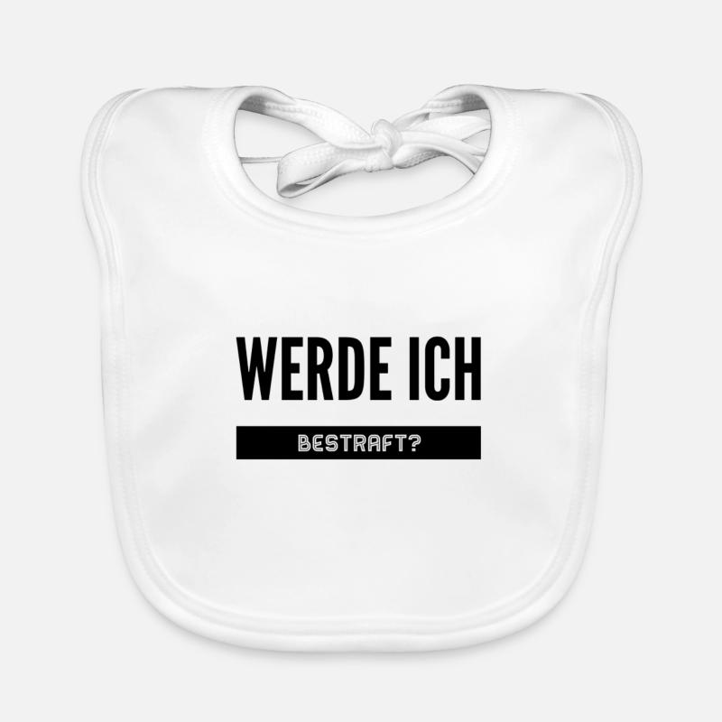 werde ich bestraft Baby Bio-Lätzchen