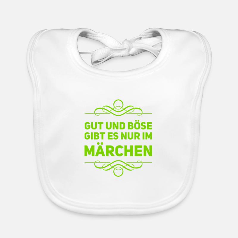 ich bin Realist Baby Bio-Lätzchen