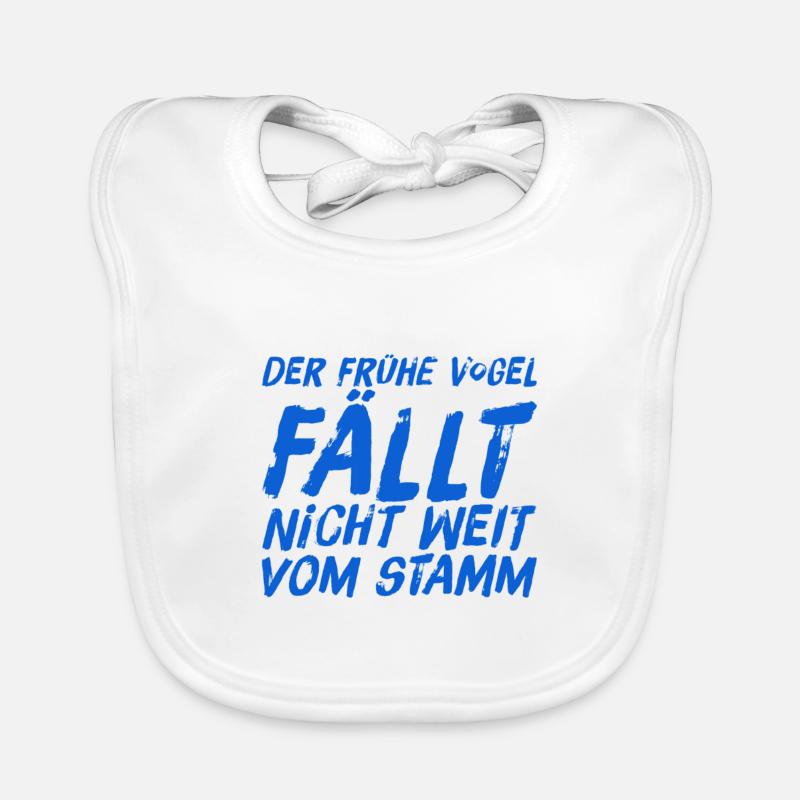 der frühe Vogel Baby Bio-Lätzchen