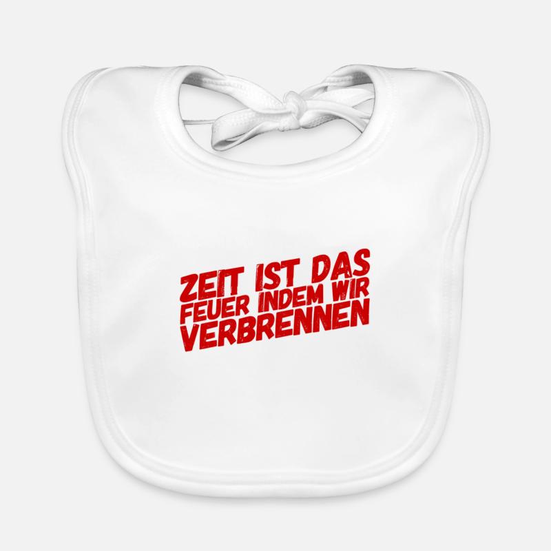 wir sind vergänglich Baby Bio-Lätzchen