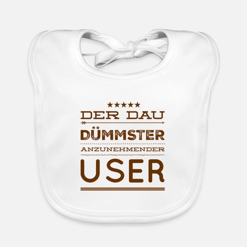 dümmster User Baby Bio-Lätzchen