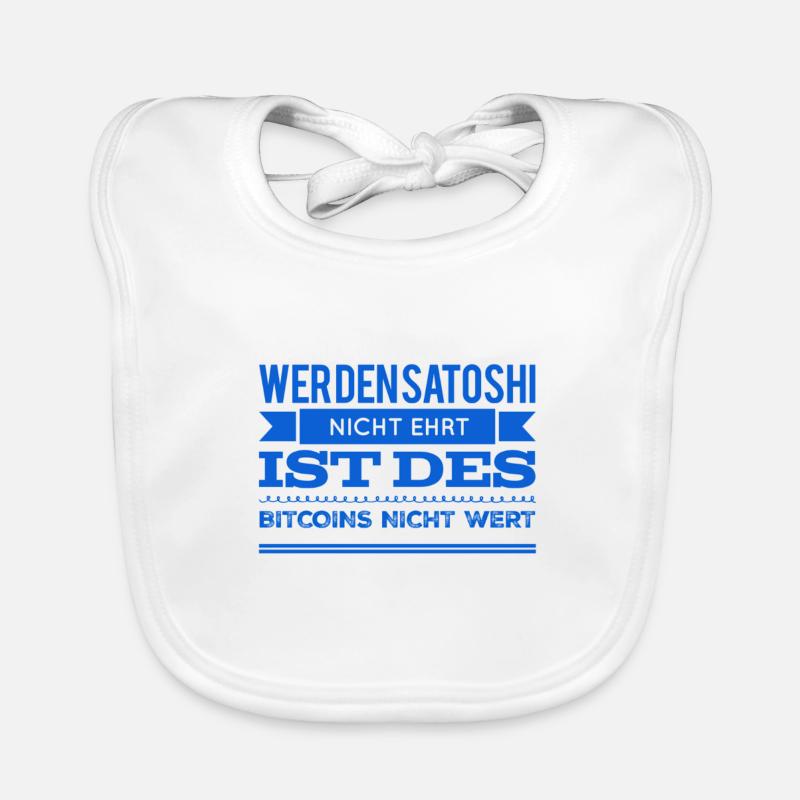 Satoshi geht immer Baby Bio-Lätzchen