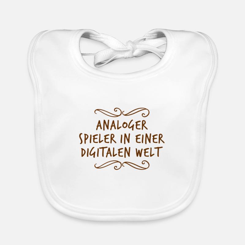 Analog is great Organic Baby Bibs
