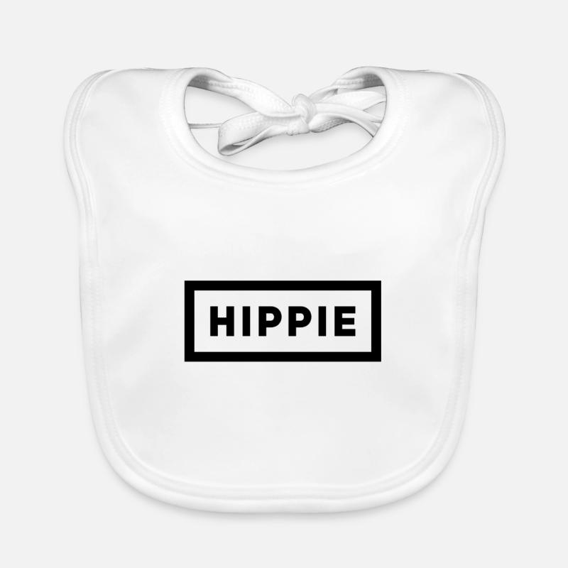 ein Hippie Baby Bio-Lätzchen