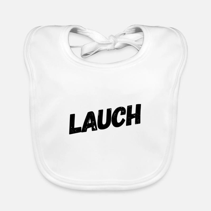 wie ein Lauch Baby Bio-Lätzchen