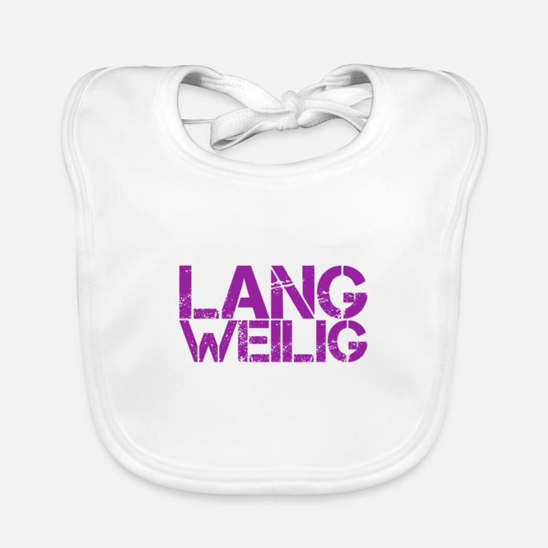 Langweilig Baby Bio-Lätzchen