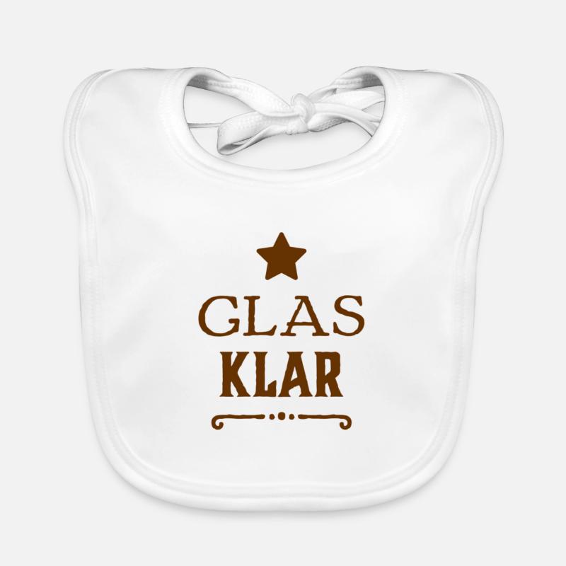 C’est clair comme de l’eau de roche Bavoir bio Bébé